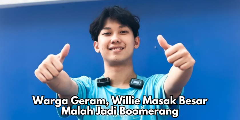 Warga Geram Willie Masak